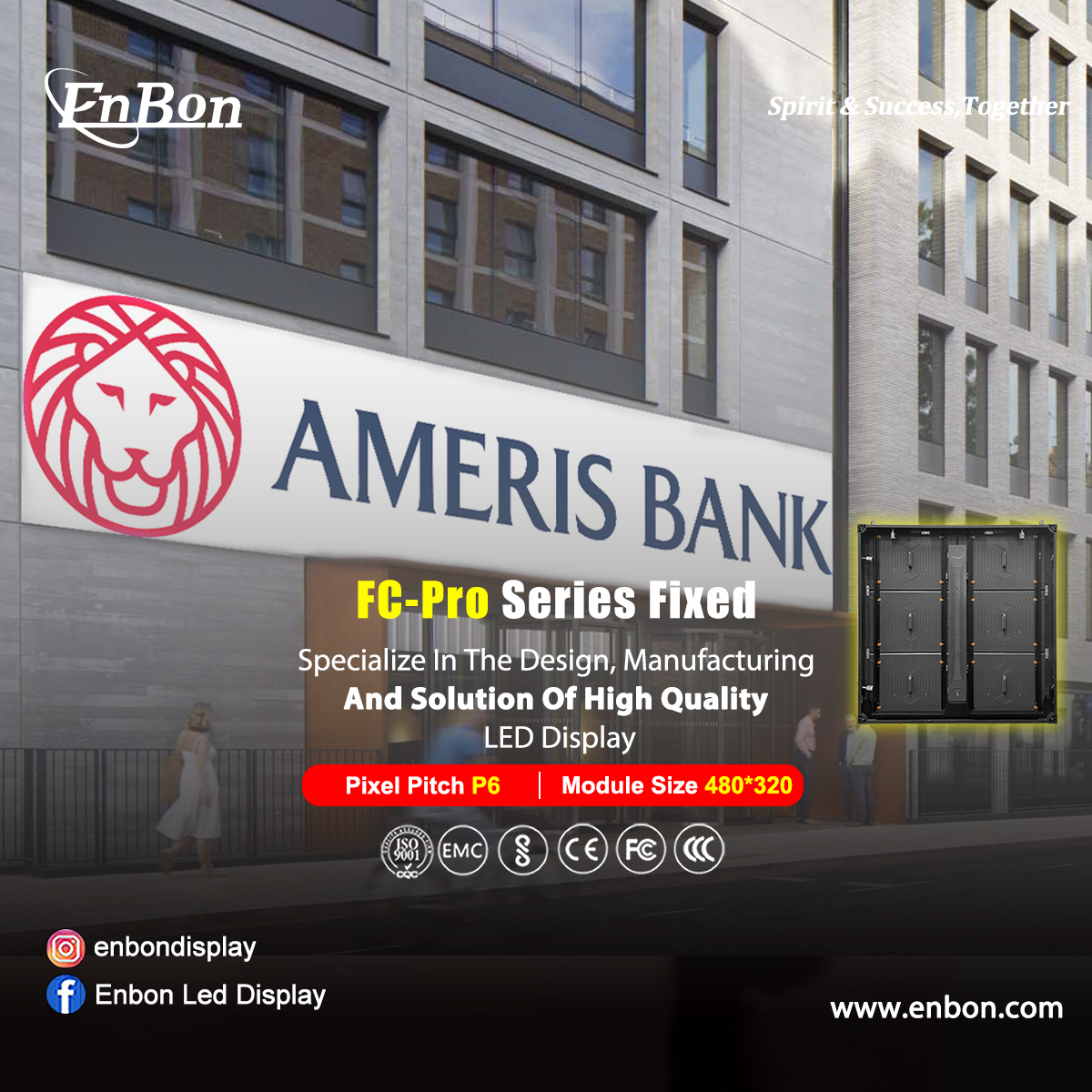 what is led display outdoor advertising | Enbon