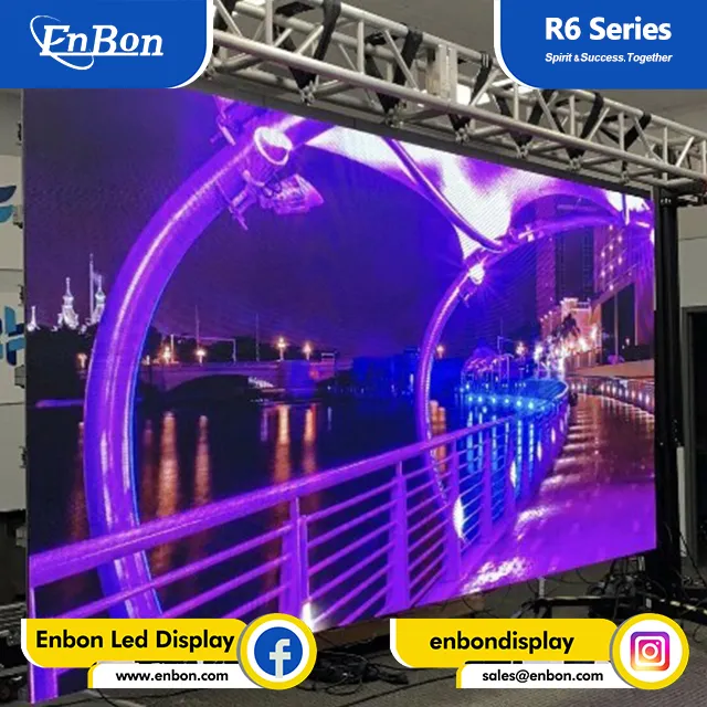Cho thuê Mô-đun LED P3.9 chống thấm nước cho màn hình hiển thị LED nền sân khấu quảng cáo | Nhà sản xuất từ ​​Trung Quốc | Enbon