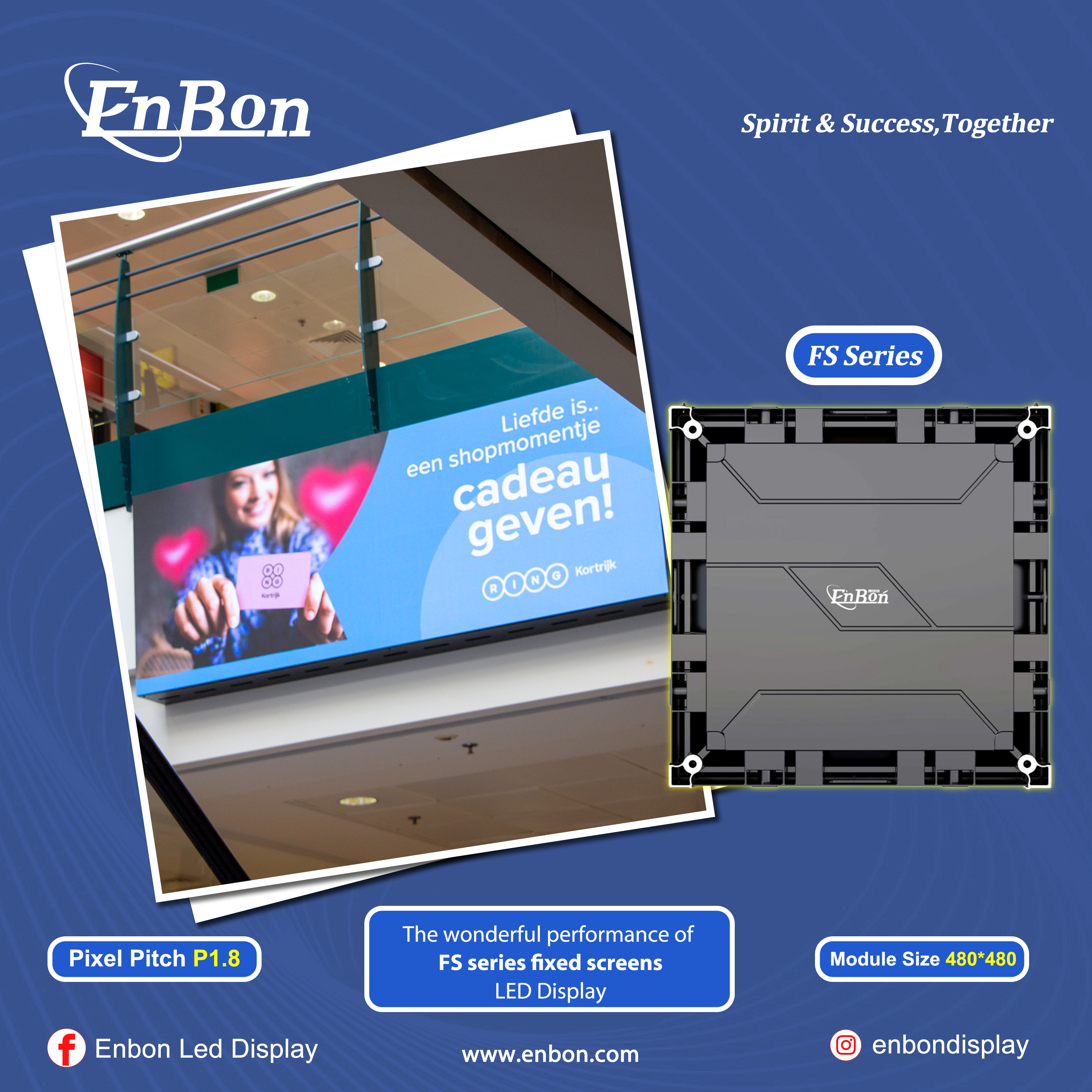 large outdoor led screen for hire | Enbon