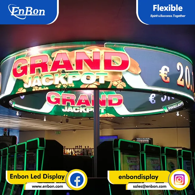 Full Color Store Airport Shopping Mall LED Display Indoor Advertising LED Screen |  Manufacturer From China | Enbon