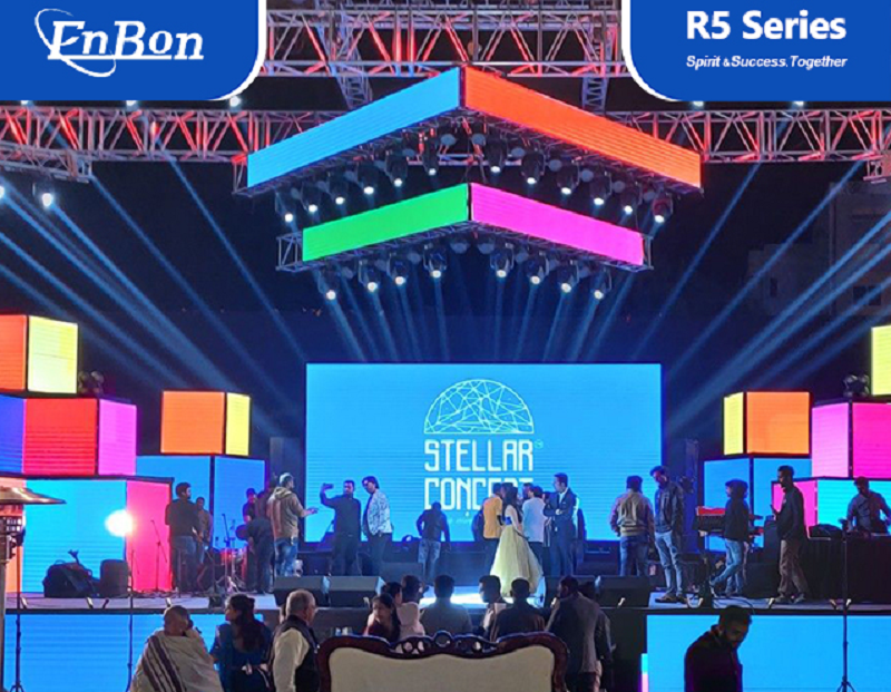 Backdrop screen for stage