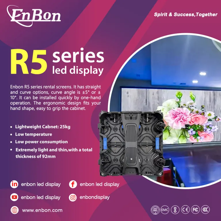 R5 Series Waterproof Ultra HD Advertising LED Display Screen Indoor|utdoor Rental truss led display screen module