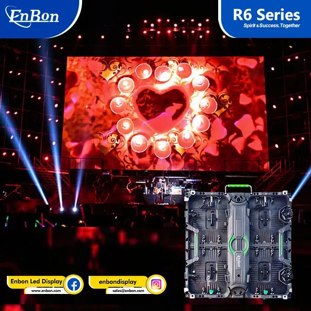 P2.6 Pantalla LED de alquiler de pared de precio de Pantalla de panel de pantalla LED de concierto de etapa P2.9 SMD | fabricante de China | Enbón