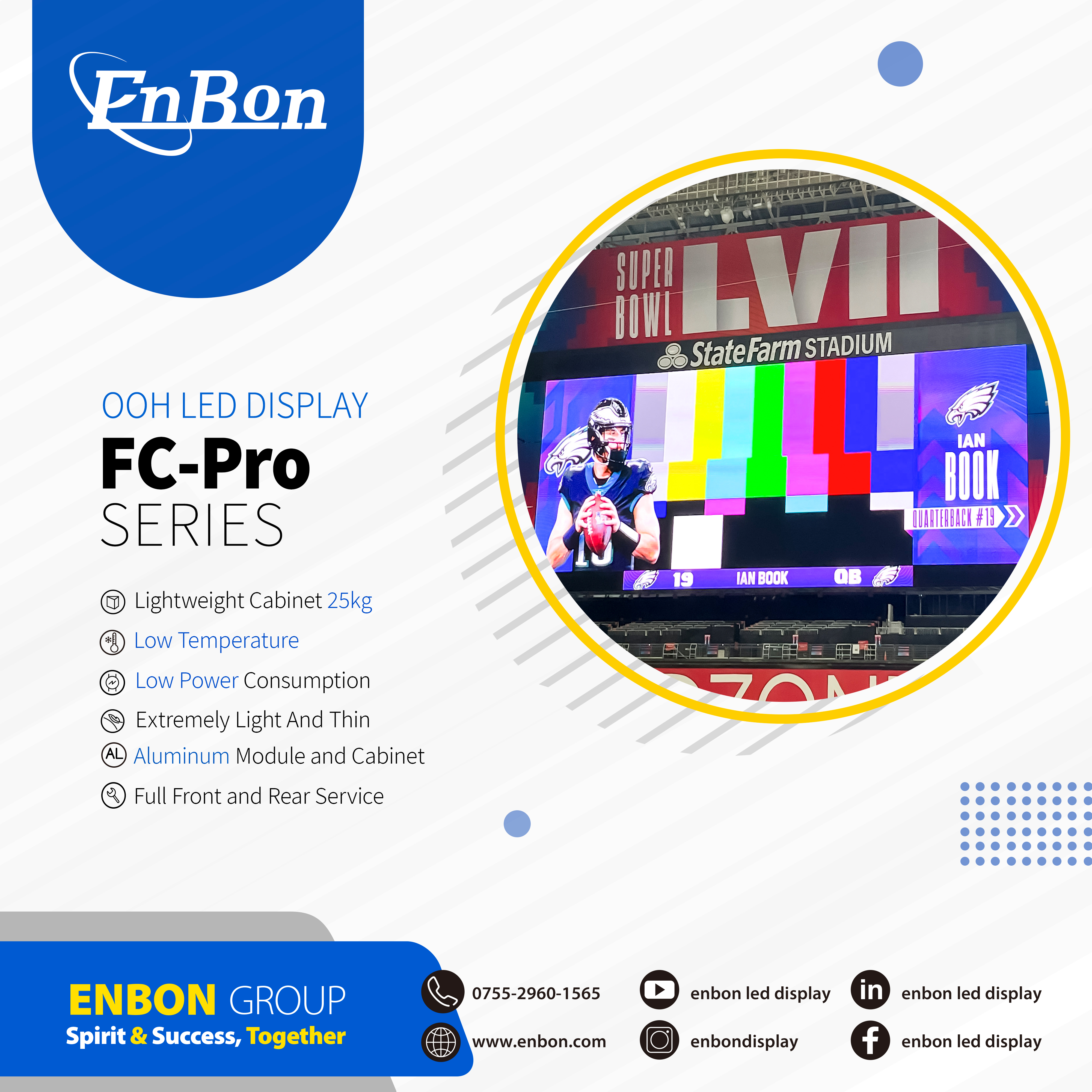 outdoor scrolling led display | Enbon