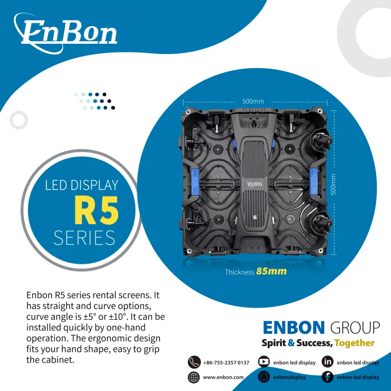 Best Screen Full Color led module indoor|outdoor Led Rental Display |Enbon China