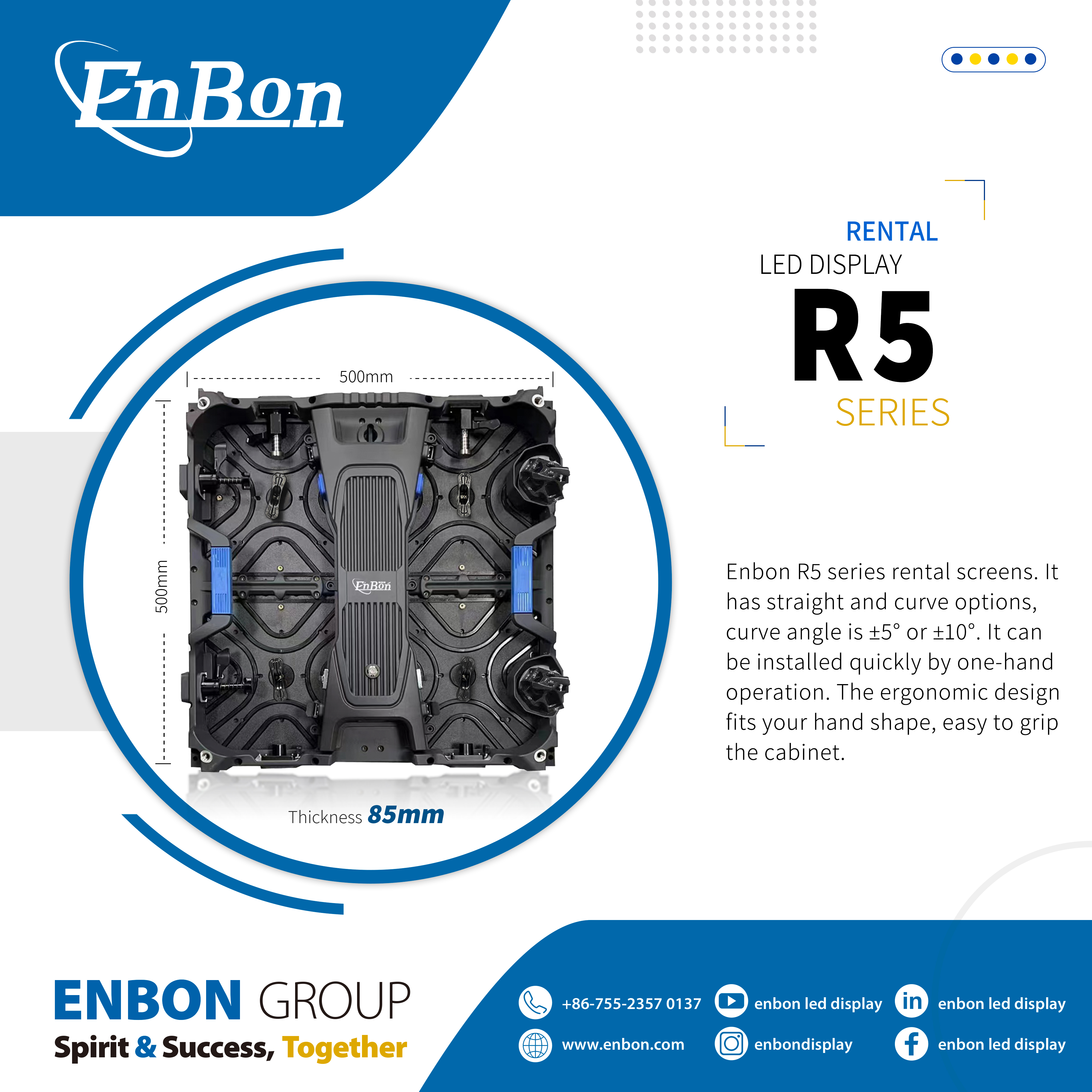 3d led screen outdoor | Enbon