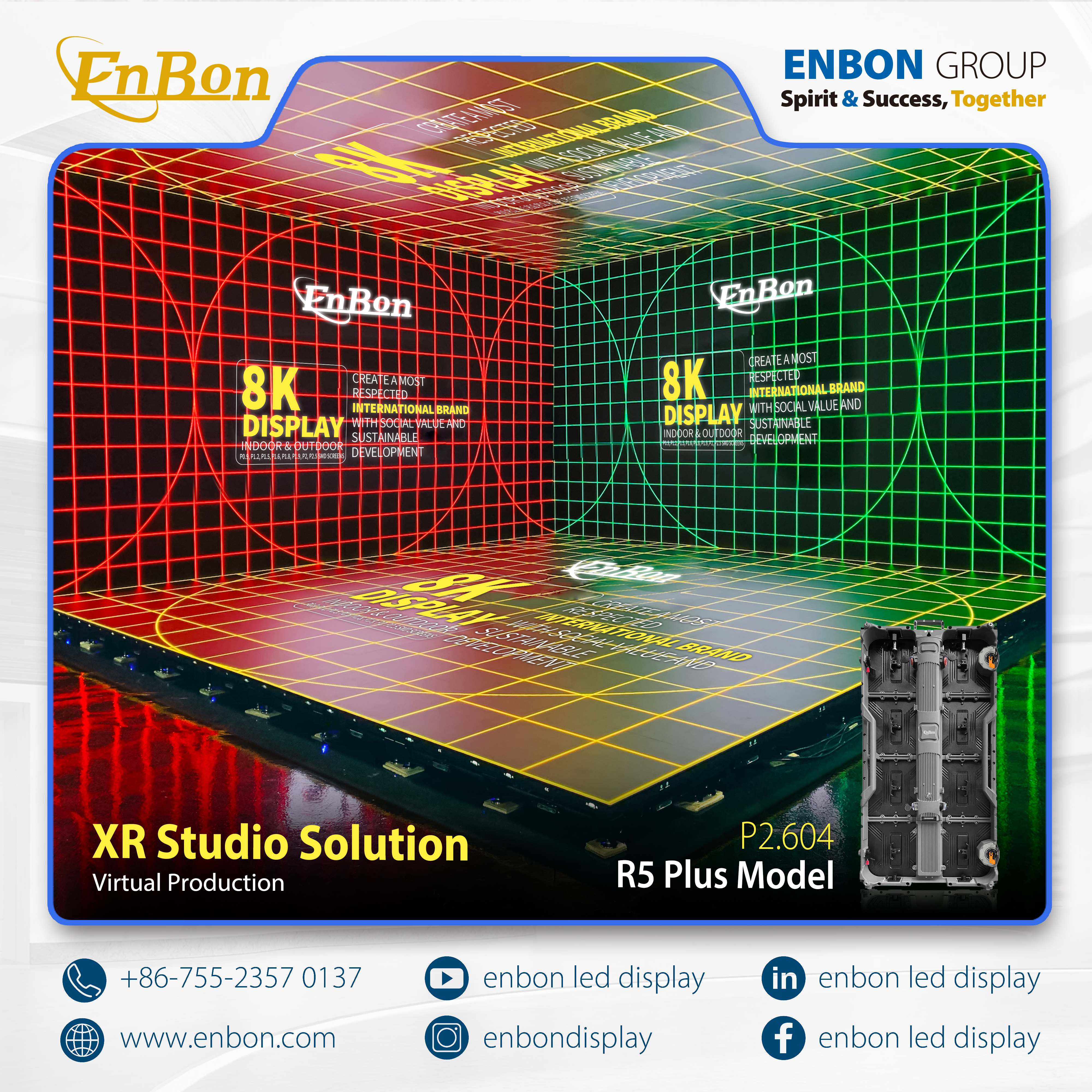 Fully Utilize stage rental led screen To Enhance Your Business | Enbon