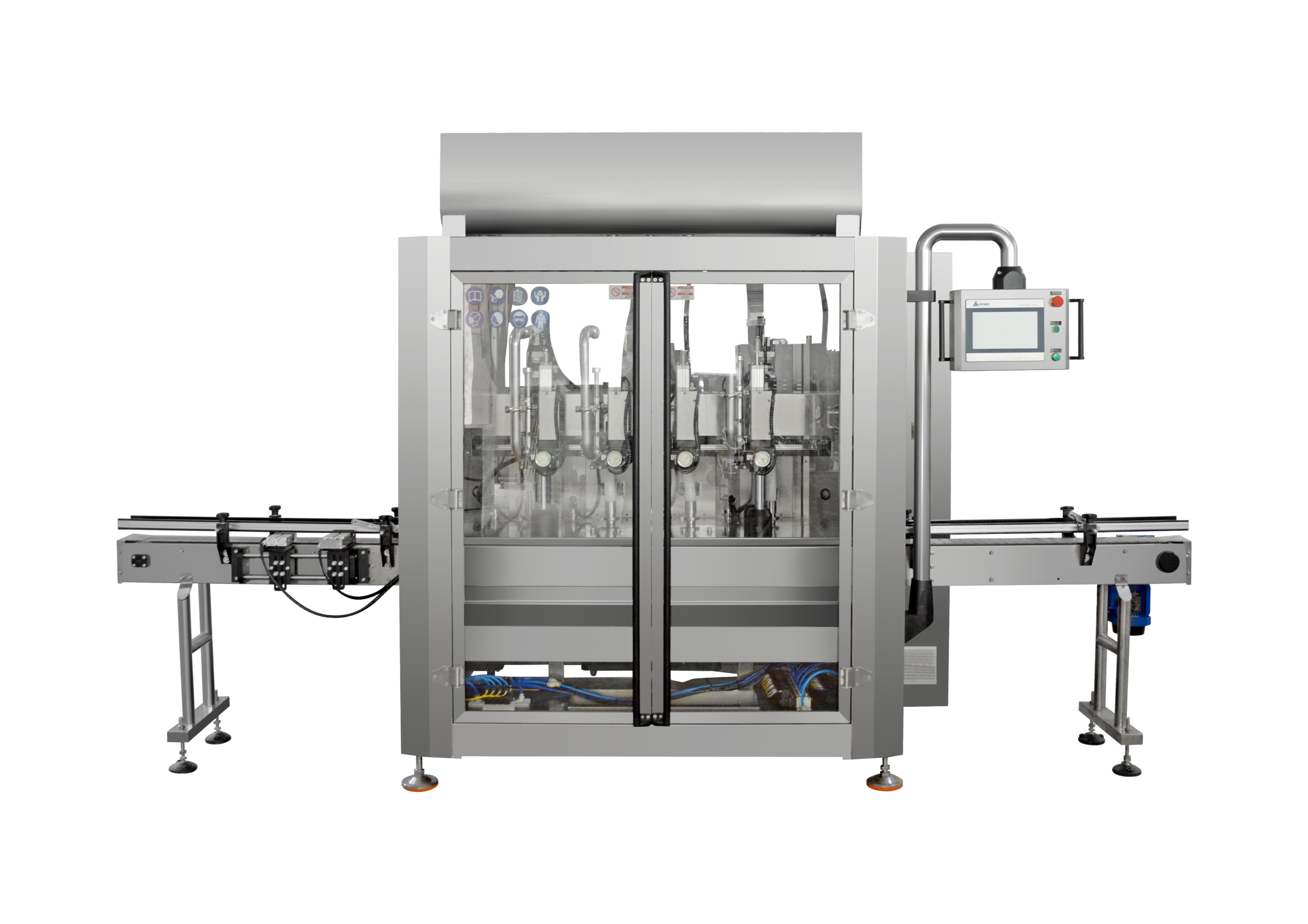 Professional ZHGS-2021N FOUR HEAD TRACKING FILLING MACHINE manufacturers 
