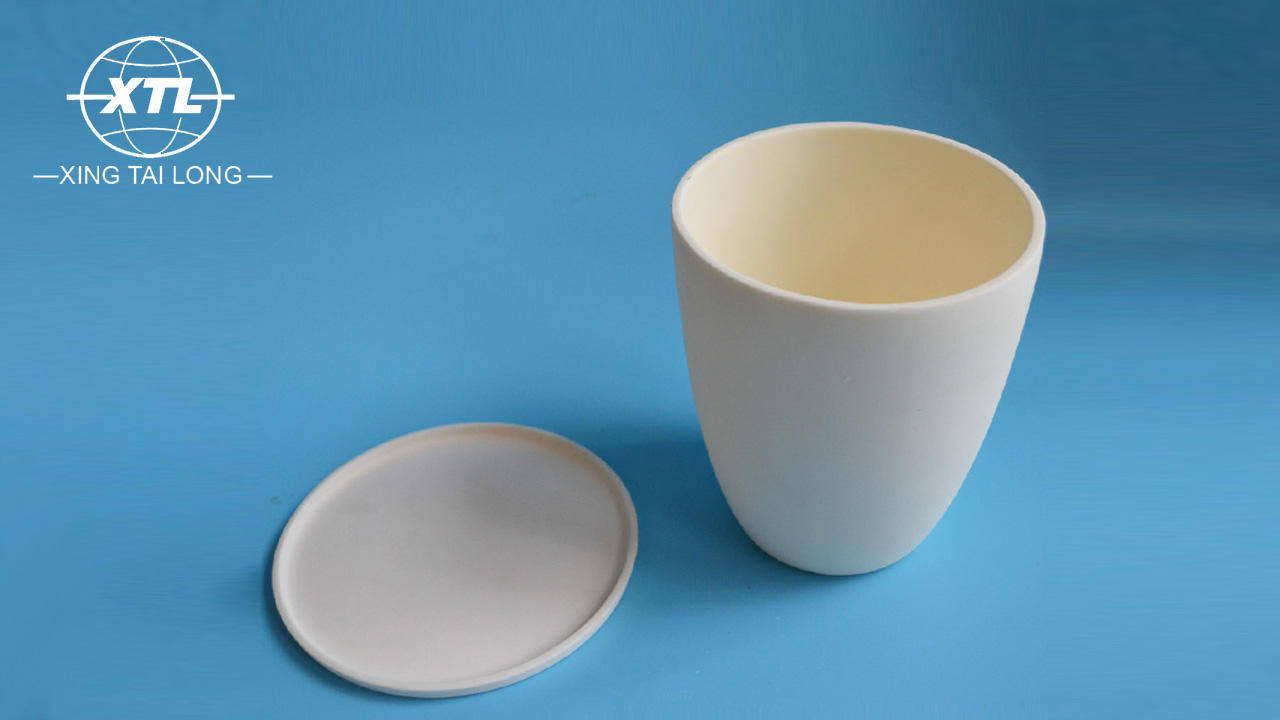 XTL sintyron Customized Al2o3 alumina ceramic crucible with lid cover Company - XTL manufacturers From China | XTL