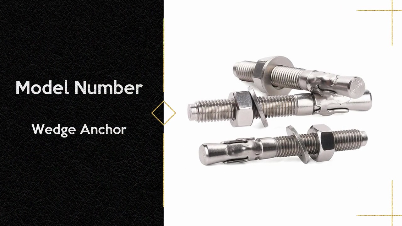 Model Number.Wedge Anchor.