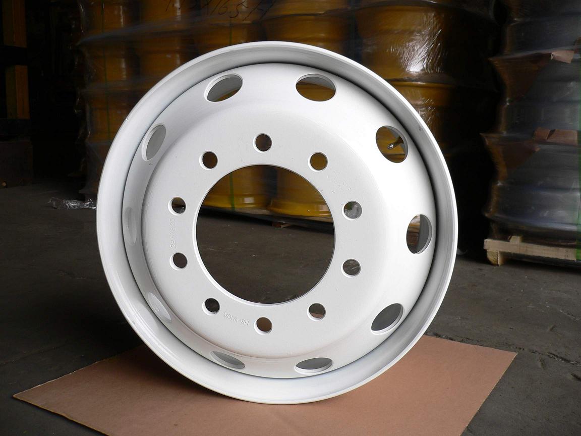 Best Hanksugi 24.5 Inch Steel Wheel Company Quality steel car wheel