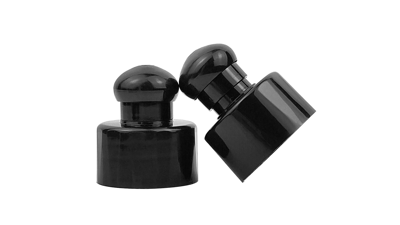 MIG Packaging 28/410 Black Push Pull PP Screw Cap