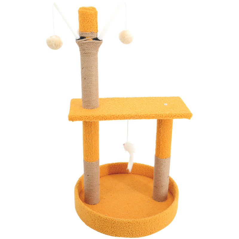 round bed jumping cat tree