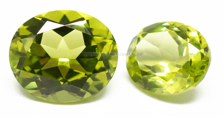 types of light green gemstones