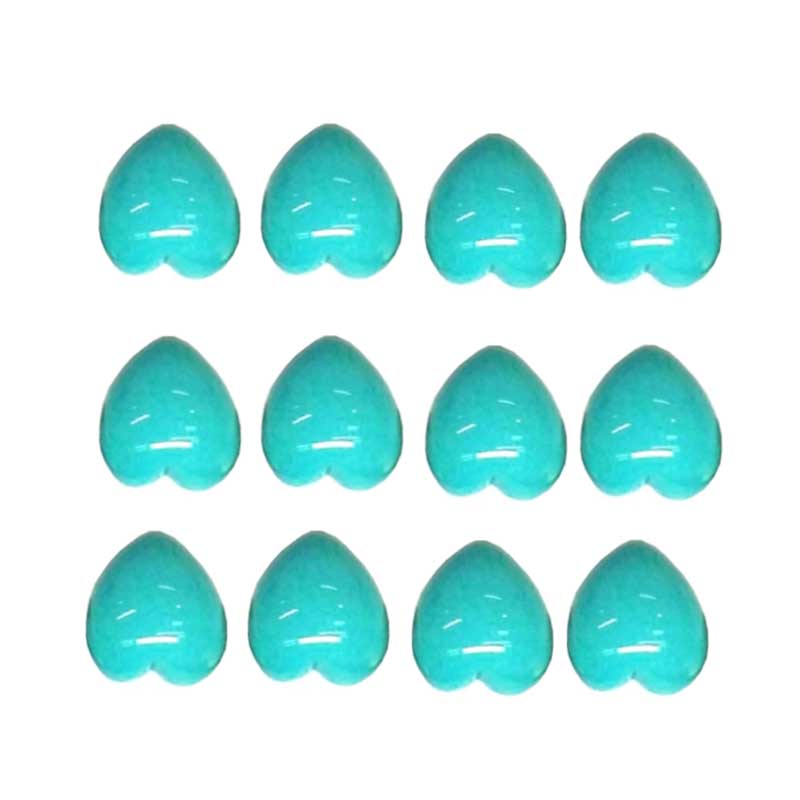 Арнайы жүрек пішінді көгілдір жеткізуші Өндіруші | ZH Gems 8