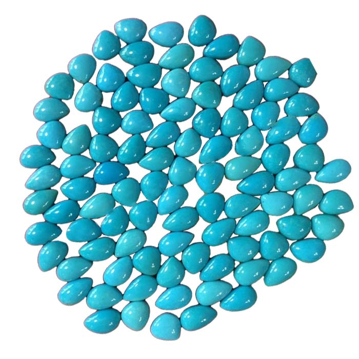 Saincheaptha cad é cabochon turquoise soláthraí gairmiúil Monaróir | ZH Gems 8