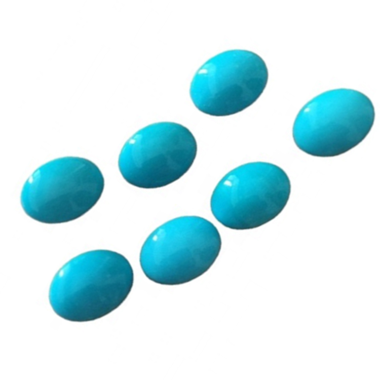 dabînkerê pêbawer kulîlkên dîska turquoise ya mezin | ZH Gems 8