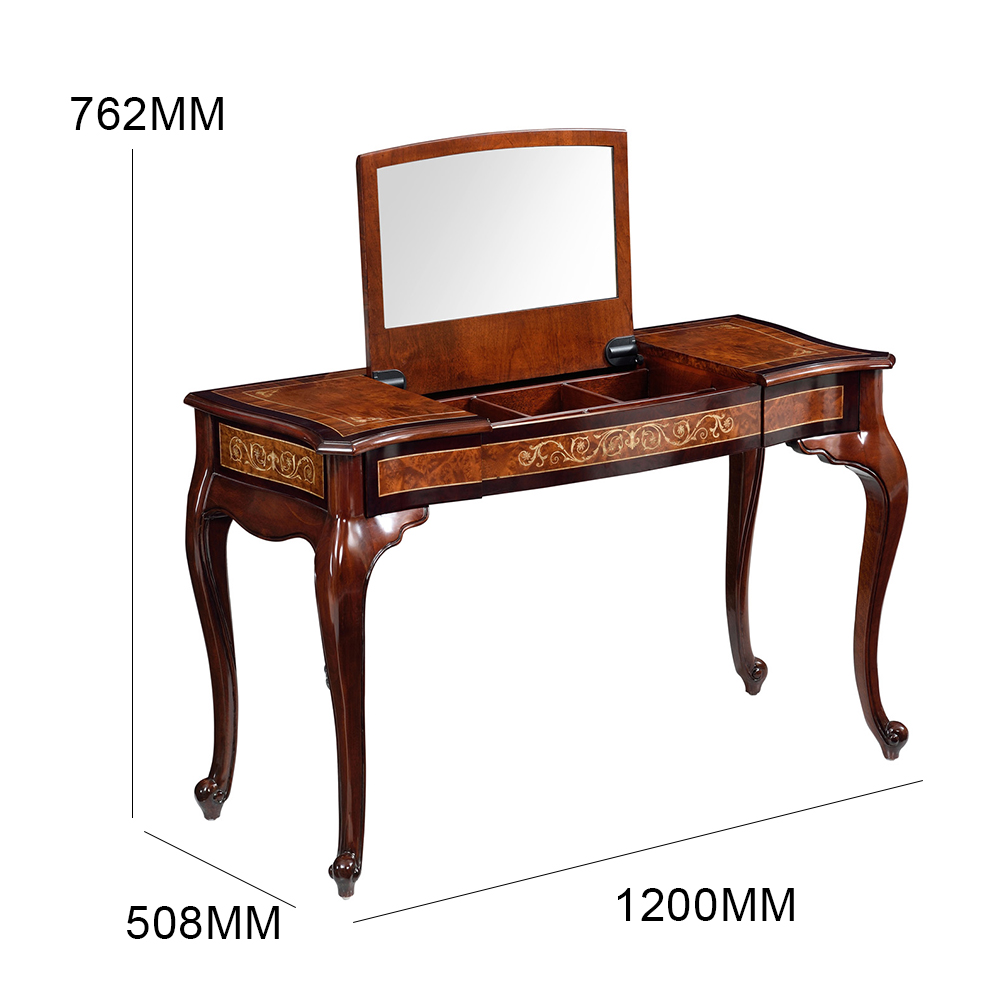 Luxury European Style Villa Bedroom Furniture Set Bed