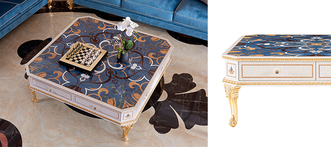 Luxury Villa House Livingroom coffe table