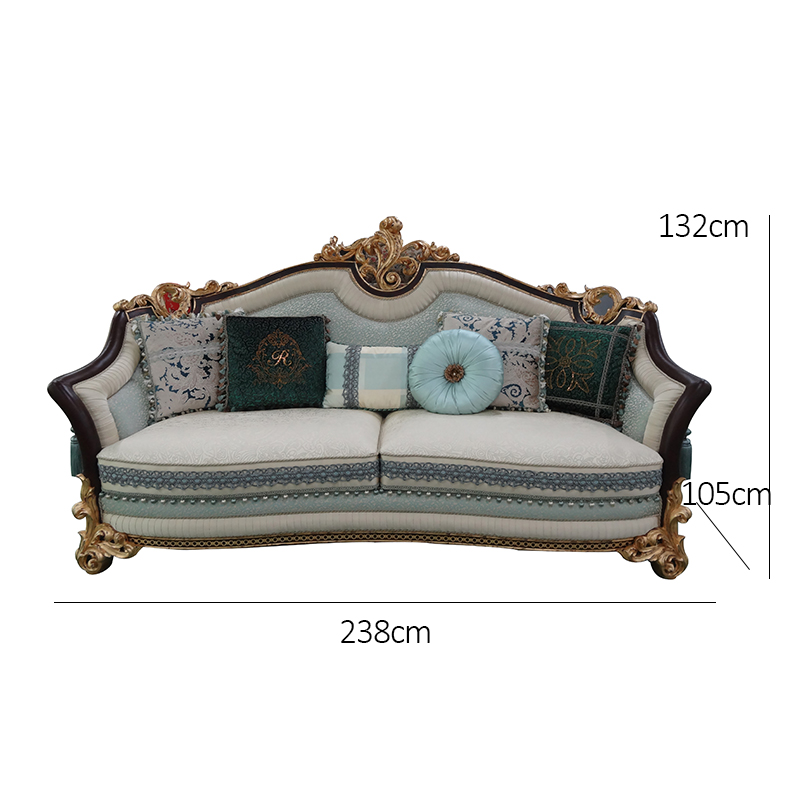 Exquisite and Classic Royal Design Living Room Furnitures Sofa Sets ...