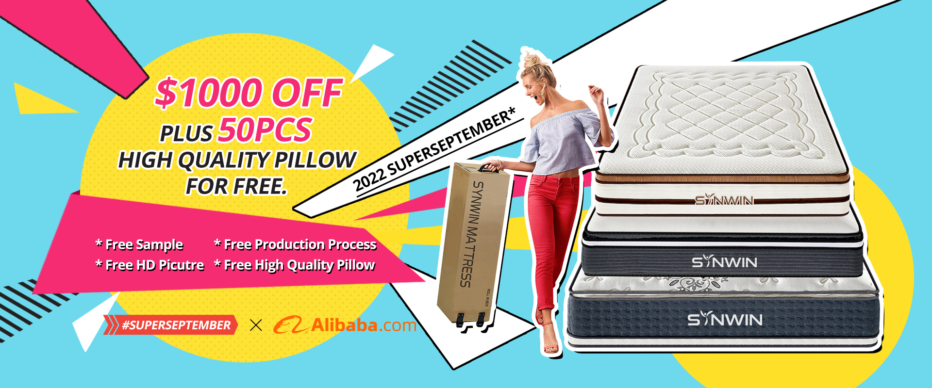 Synwin Spring Mattress Manufacturer Pocket Spring Mattress