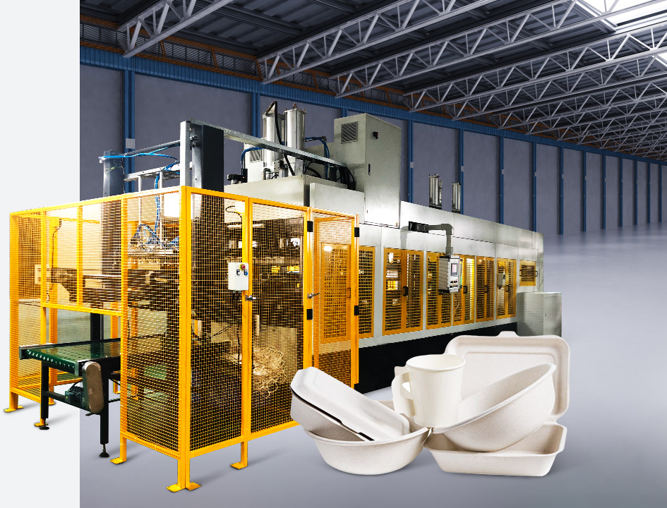 Biodegradable Tableware Making Machine