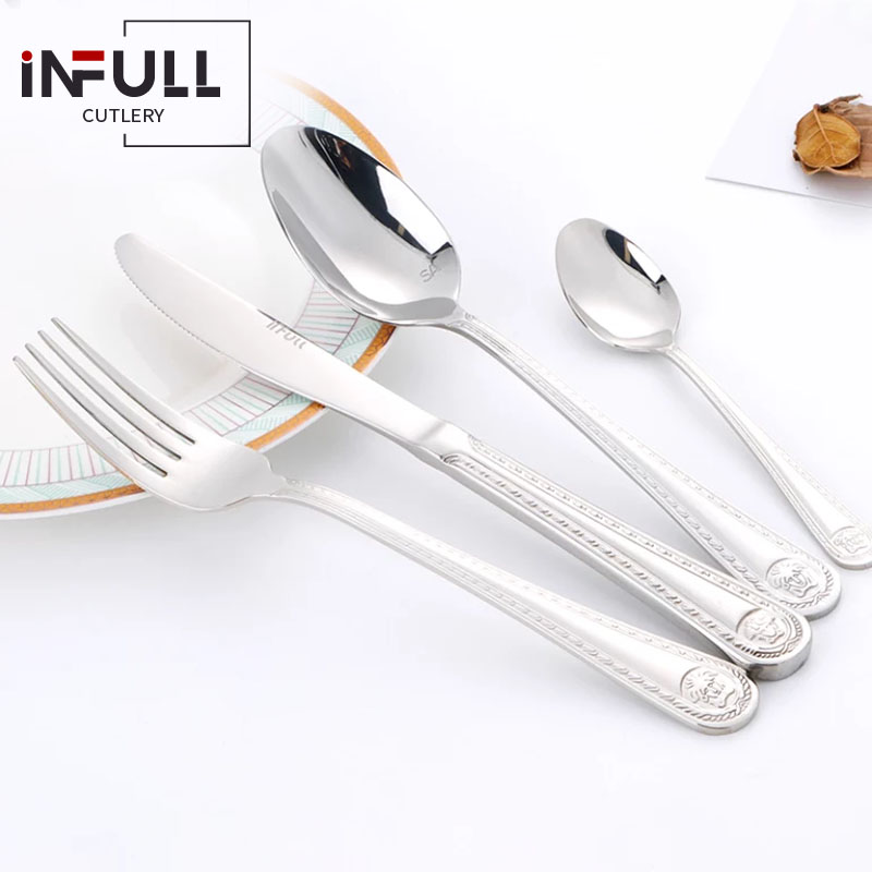 Luxury Cutlery Modern Stainless Steel Flatware Sets