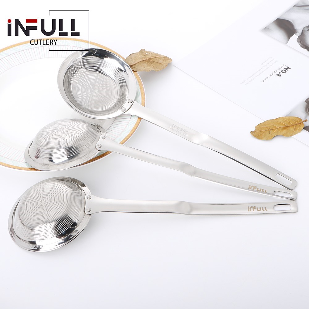 Cooking Stainless Steel Slotted Ladles Kitchen Utensils Set