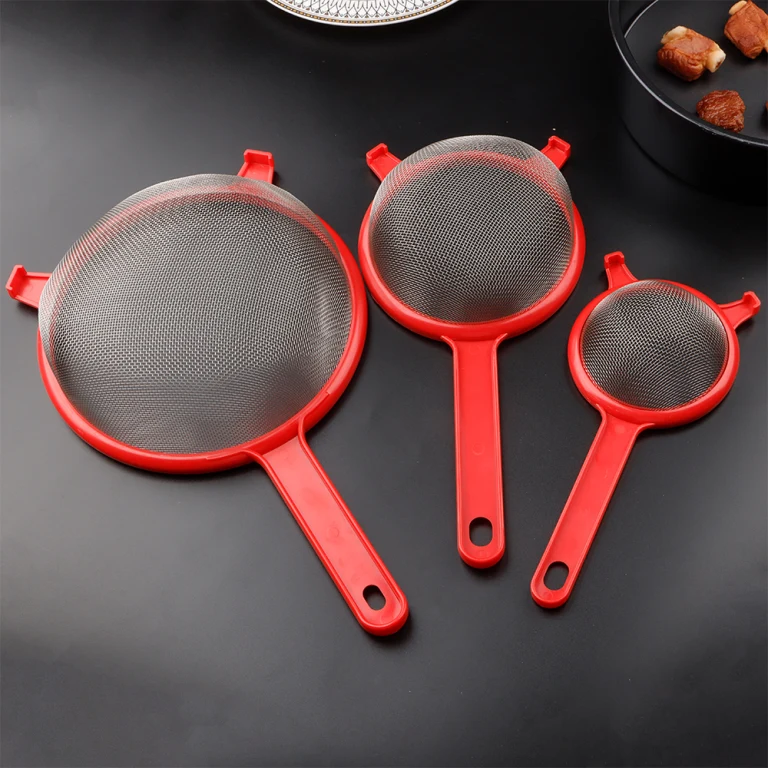 Vegena Lot De 5 Passoires De Cuisine à Mailles Fines En Acier