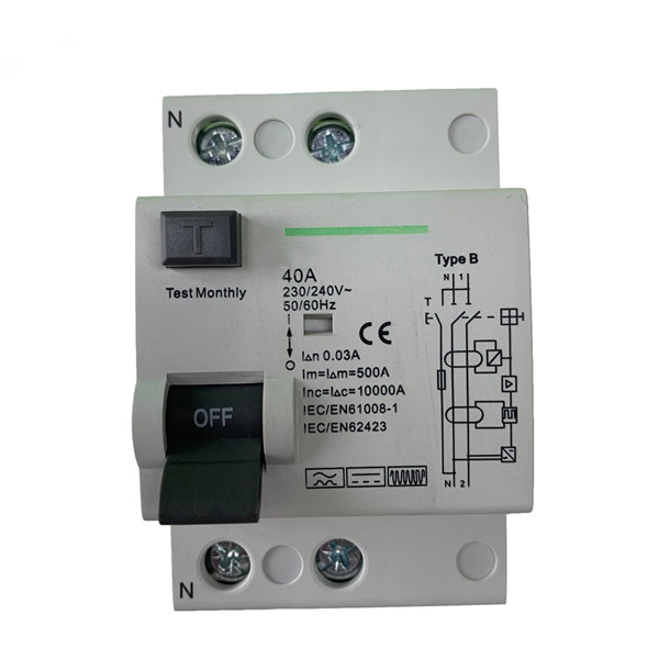 RCD Type B 100A 100mA DC 6mA And RCCB Type B 100A 30mA DC 6mA Type B ...