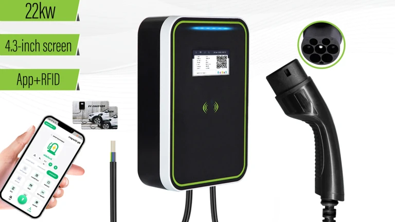 Faraday Cavo Di Ricarica Per Auto Elettrica Tipo 2 - 5m, 32A 22kW, Trifase, IEC 62196, Compatibile Con Tesla E BMW I3/i4/iX