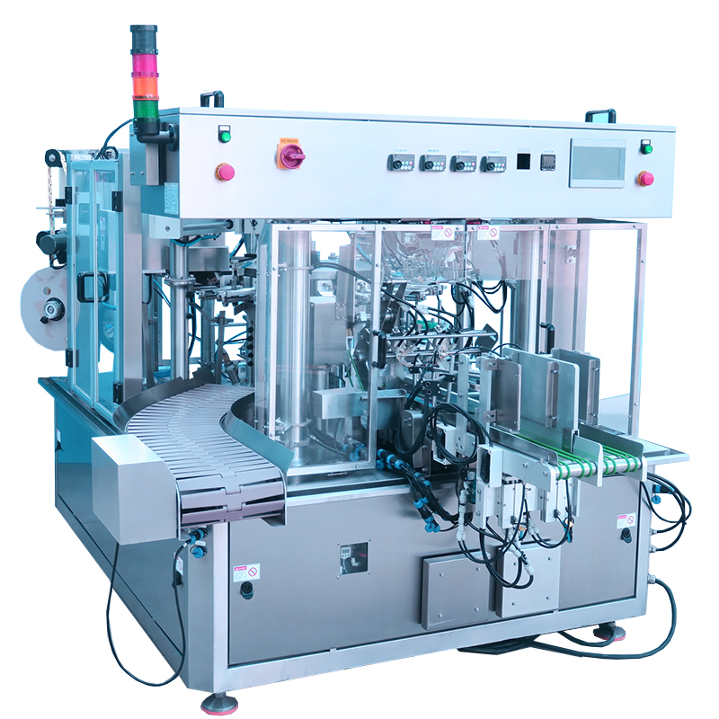 Duplex 8-station Model-rotary packing machine