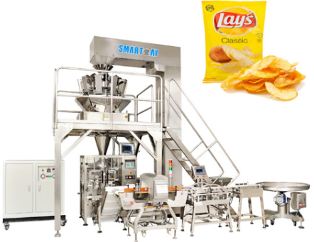 nitrogen packing machine for snacks