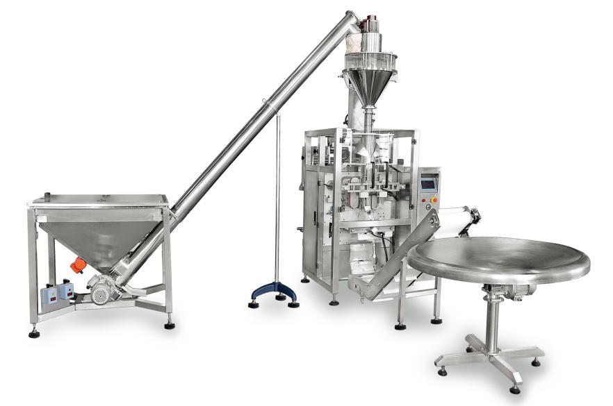 Vertical packing machine for powder 