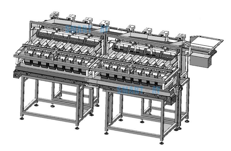 16 heads automatic mutlihead weigher