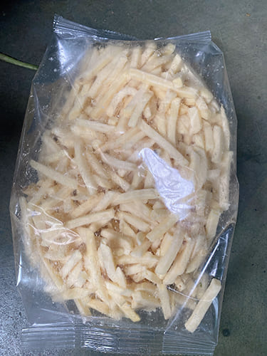 french fries packing