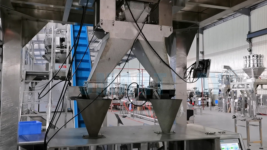  twin vertical packaging machine