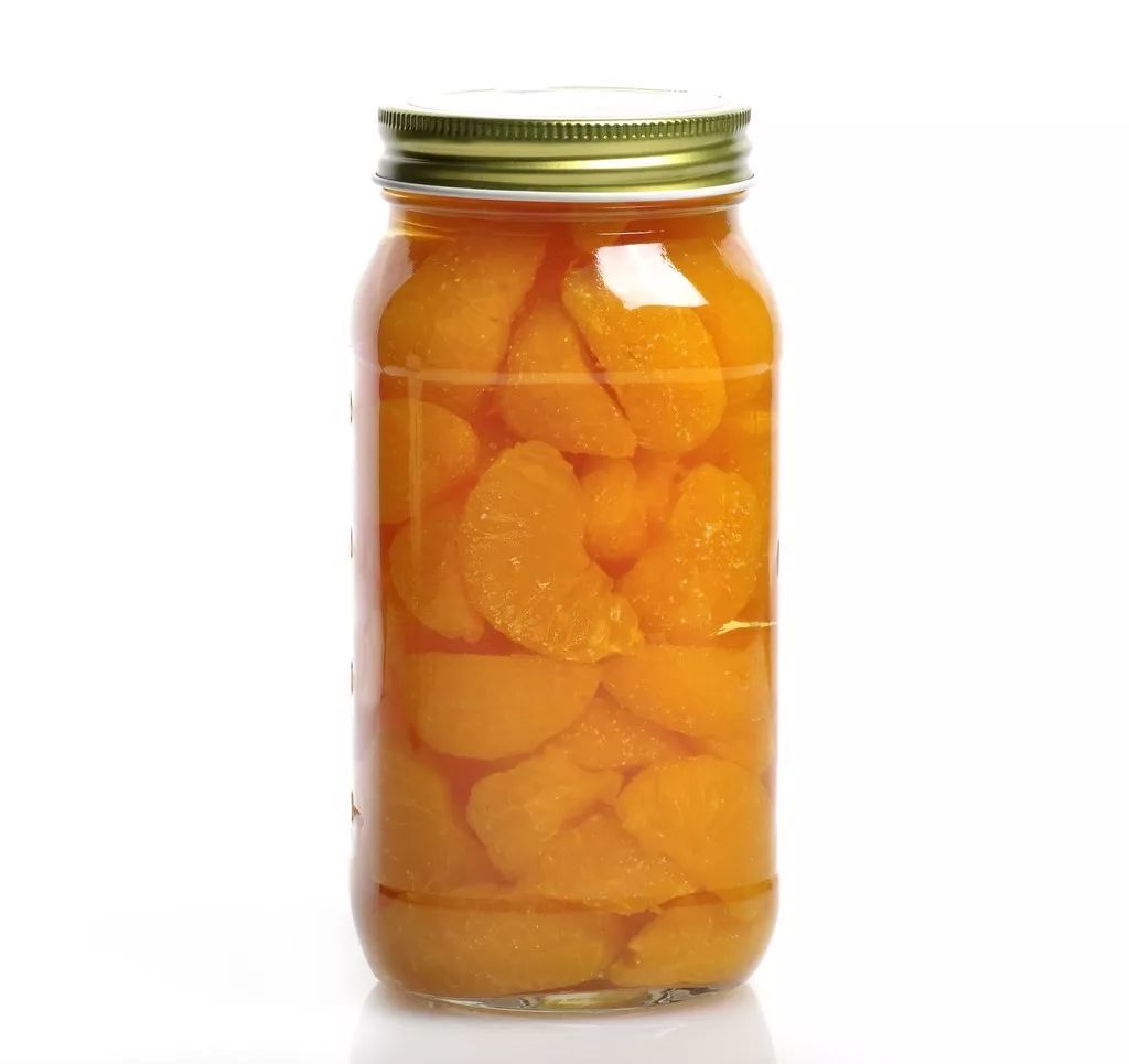 Canned fruit bottle packaging