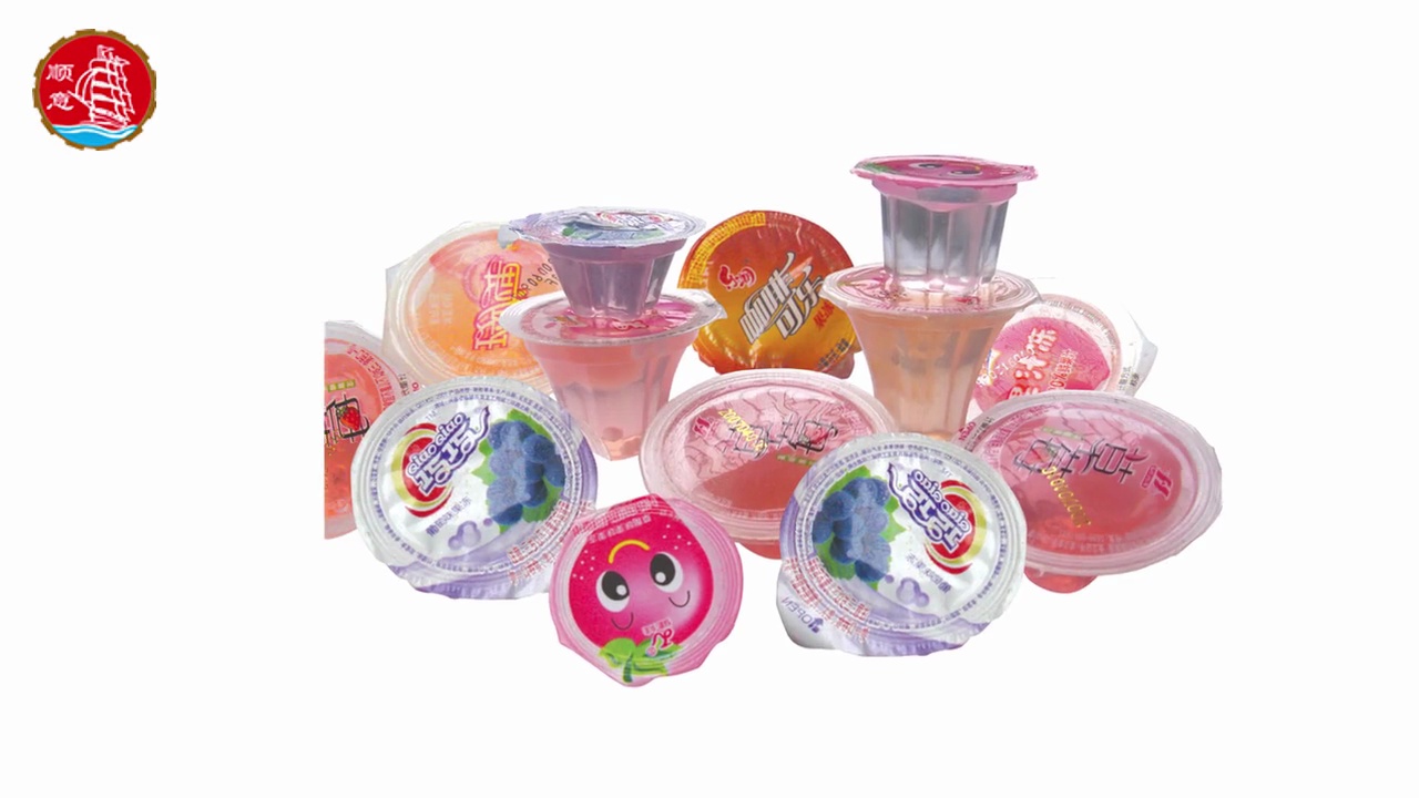 mini cup jelly filling sealing machine.Shunyi Mechanical Industrial Co.,Ltd.