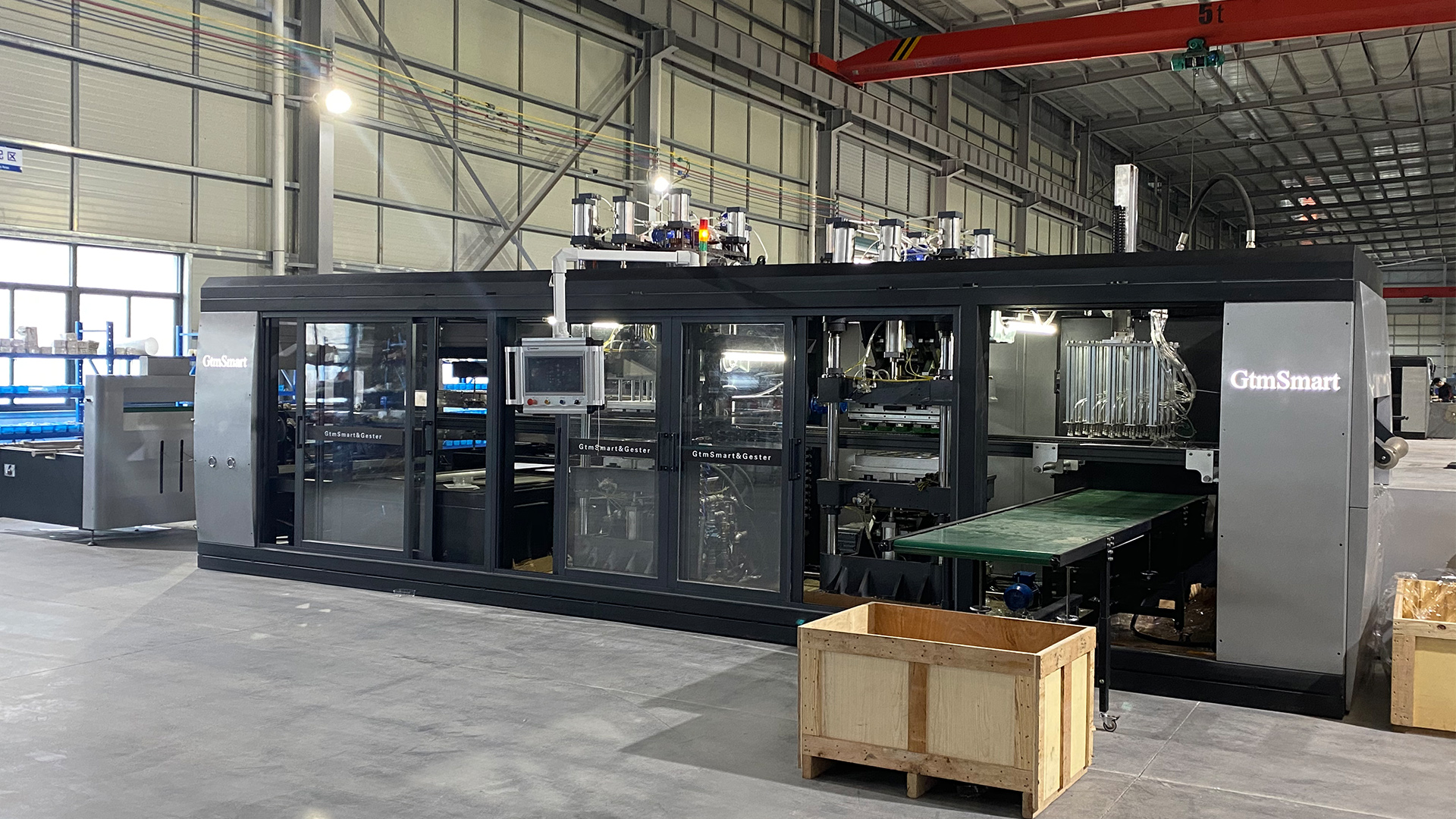 PLA Food Plastic Container Thermoforming Machine Manufacturing | GtmSmart