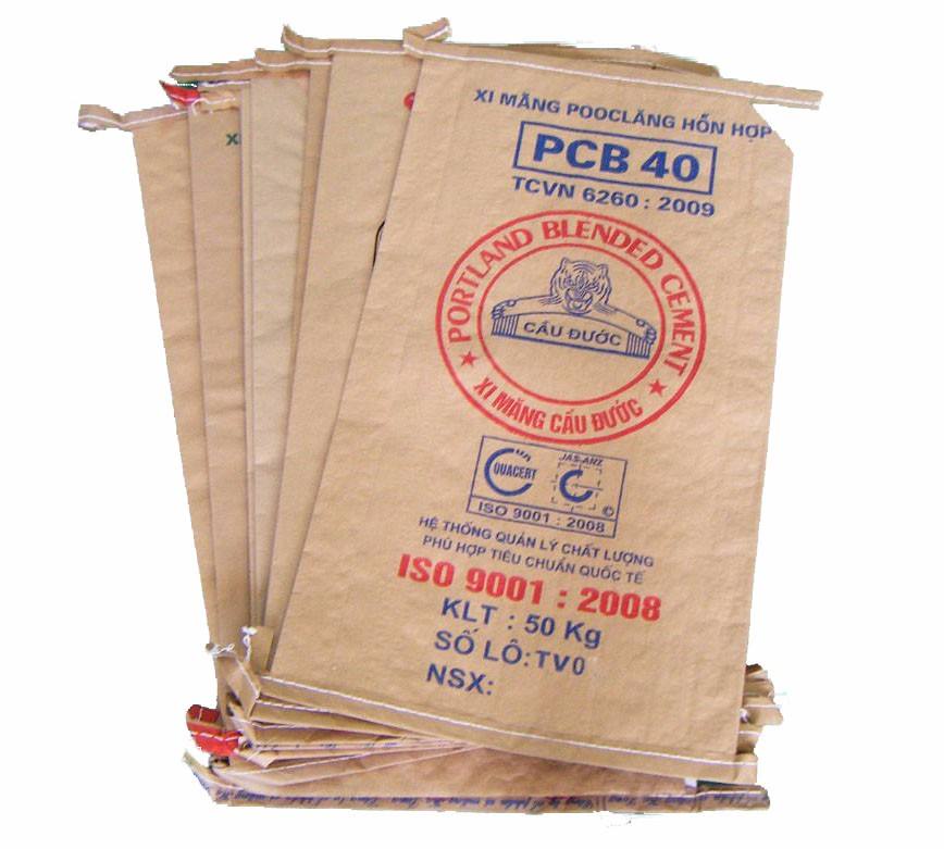 kraft cement bag