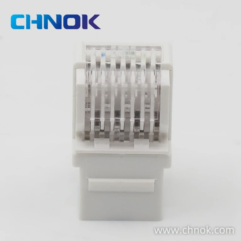 RJ11 Cat3 6P4C 90 Degree Toolless Telephone Keystone Jack DP RJ11 Cat3 6P4C 90 Degree Toolless Telephone Keystone Jack DP