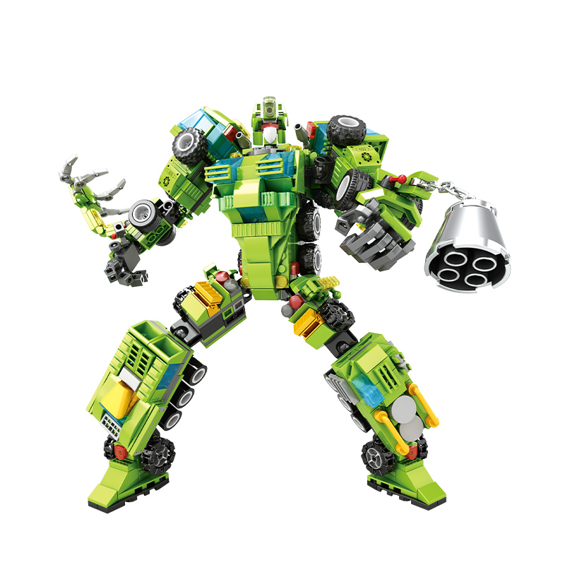 C0608 8-in-1 Building Block Mech Robot Ultimate Kids Assemble Toy