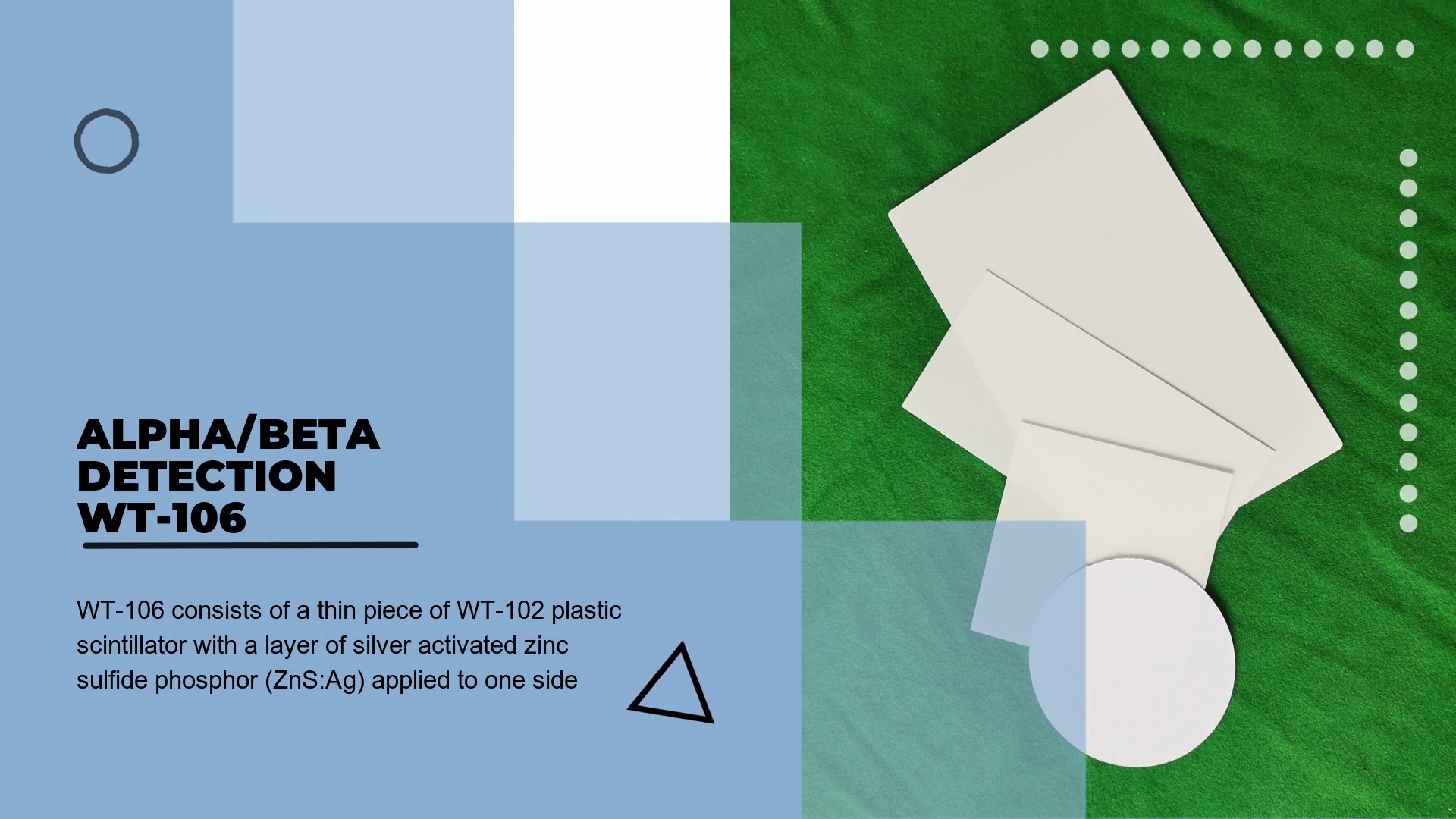 ALPHA/BETA DETECTION WT106 Wintrust