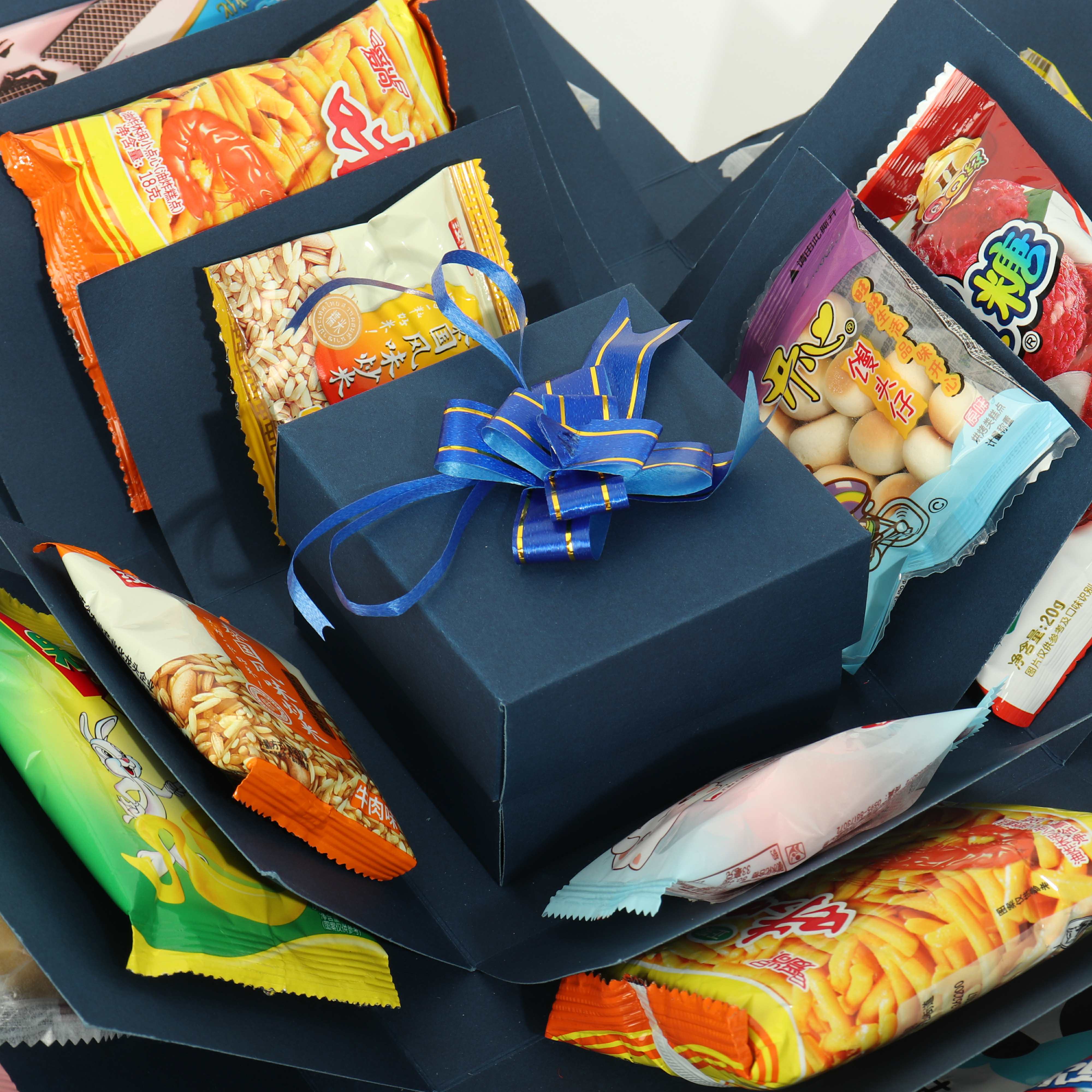 Five-layer explosion surprise birthday gift box wholesale