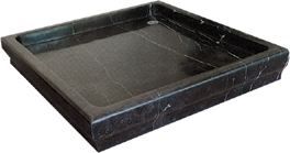  Quality Black Marquine Mabrle Shower Dish N4 Manufacturer | First Stone 