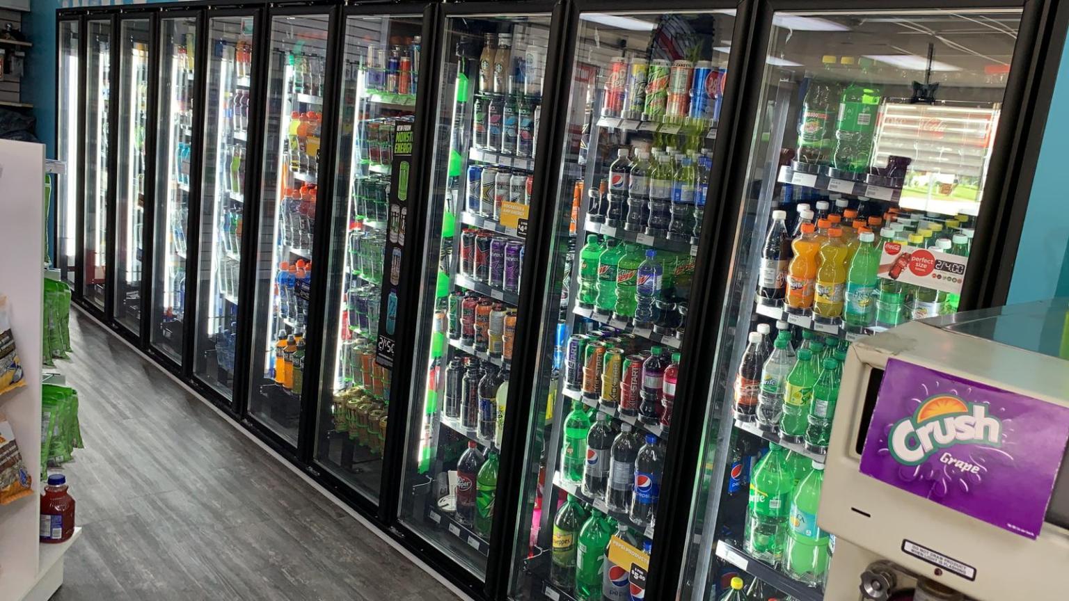 Walkin cooler glass door Walkin freezer glass door Beer cave glass