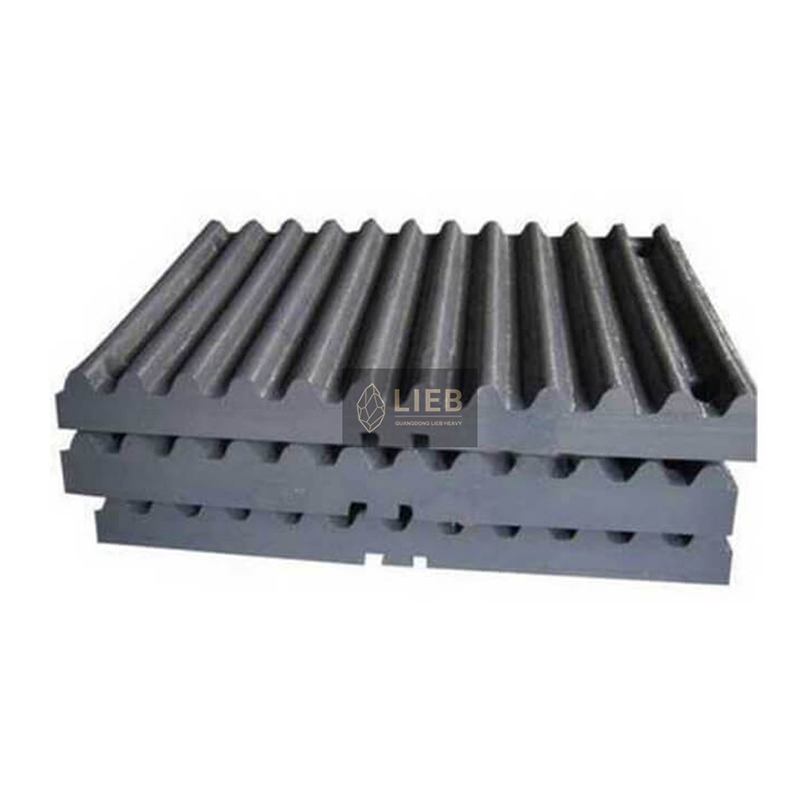 Jaw Crusher Spare parts High Manganese Steel Plate For Jaw Crusher ...