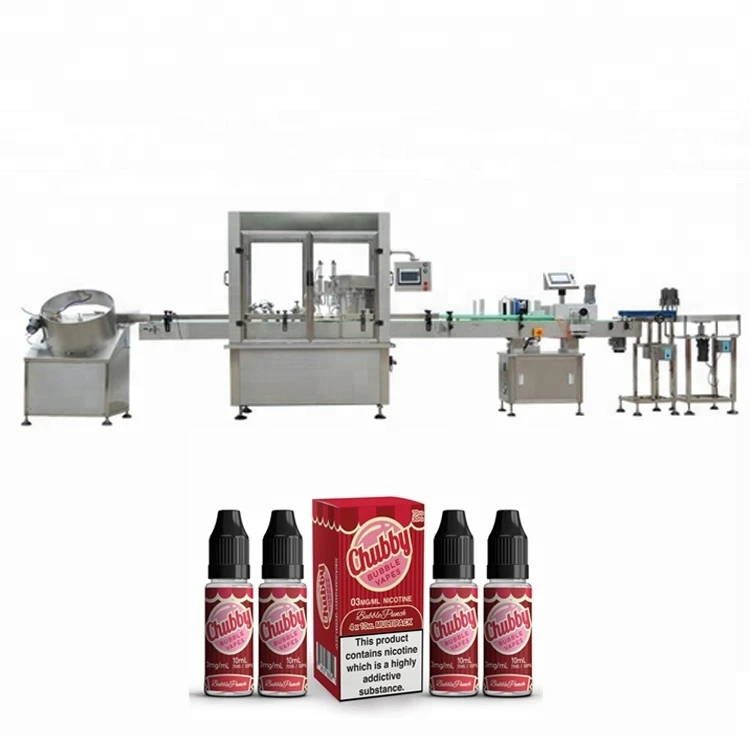 Automatic Eliquid Tincture Filling Machines Manufacturer