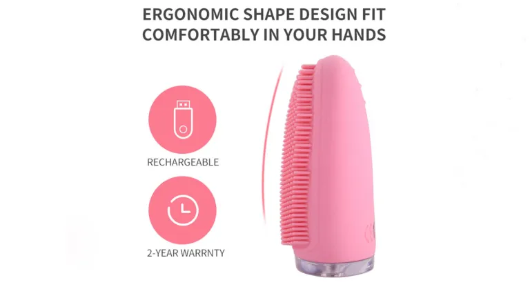 facial silicone cleaning brush